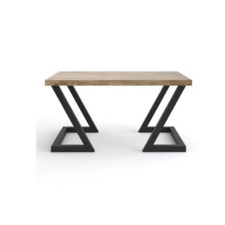 Nohy stolu jsou vyrobeny z kovu - ocelové profilové trubky, tyče nebo pásu. Jedná se o pevný, spolehlivý a odolný...